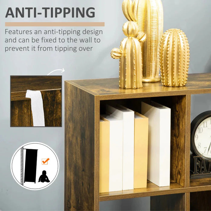 HOMCOM Six-Cube Shelving Unit