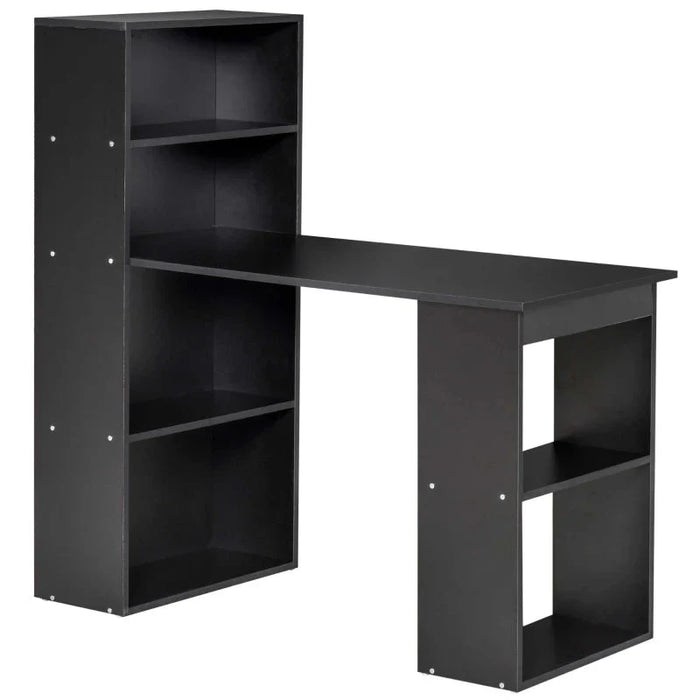 HOMCOM Study Desk & Bookshelf