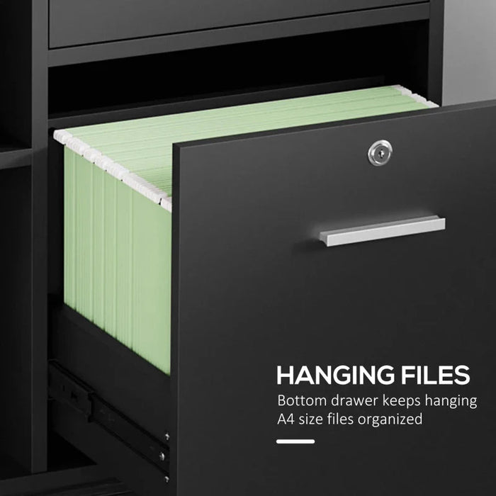 Mobile Vinsetto Filing Cabinet