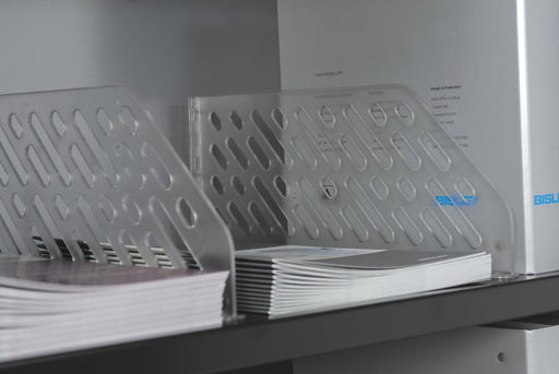 Bisley Essentials Slotted Shelf Dividers Inc 5 Dividers - Opaque Storage TC Group 