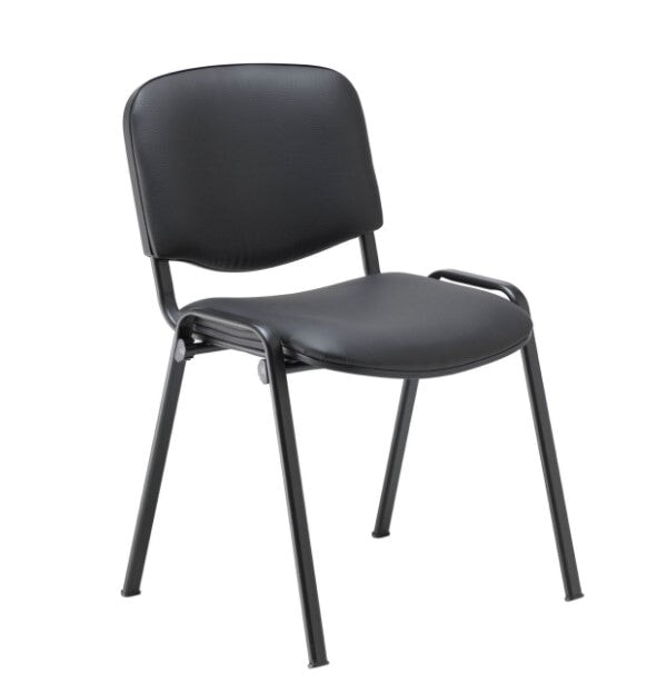 Club Conference Chair - Black Frame CONFERENCE TC Group Black - Vinyl Black 