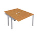 Express 2 Person Bench Extension 1200mm x 1600mm BENCH TC Group Silver Oak With Gap