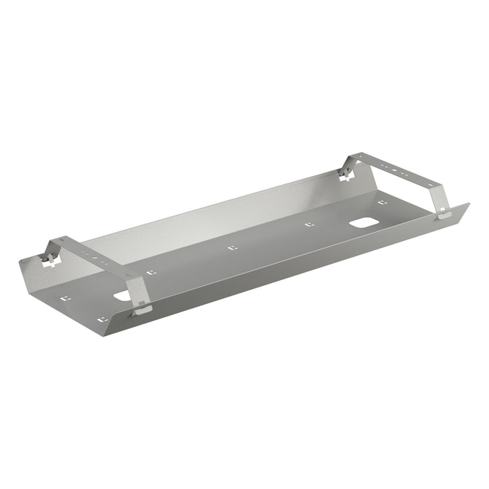 Express Bench Double Cable Tray BENCH TC Group 1200mm - 1500mm Silver 