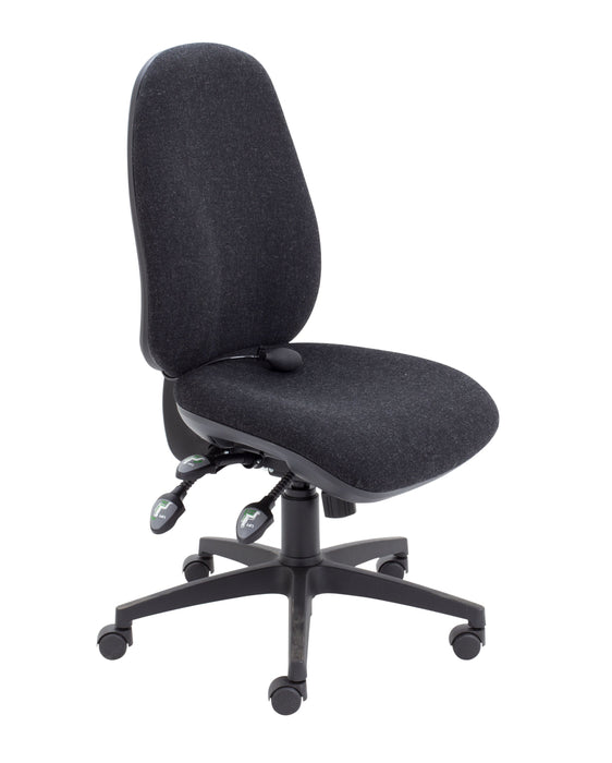 Maxi Ergo Office Chair With Lumbar Pump Black SEATING TC Group 