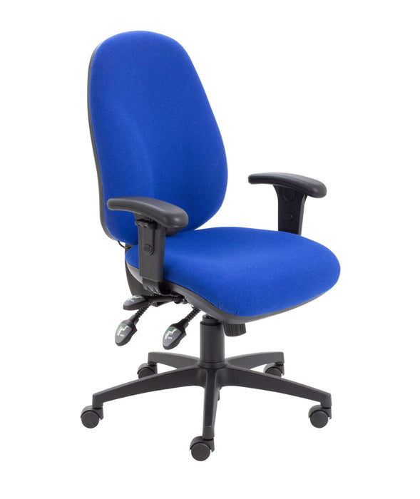 Maxi Ergo Office Chair With Lumbar Pump Black SEATING TC Group 