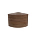 Modular Reception Corner Unit RECEPTION TC Group 800mm x 800mm Desk Only No Counter Top Walnut
