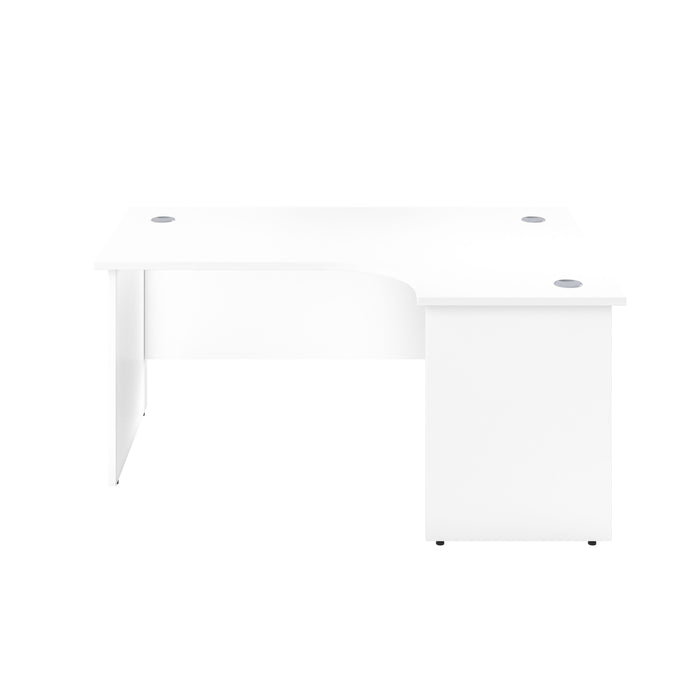 One Panel Plus 1600mm x 1200mm Corner Desk DESKING TC Group 