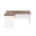 One Panel Plus 1600mm x 1200mm Corner Desk DESKING TC Group 