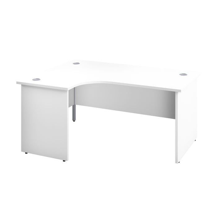 One Panel Plus 1600mm x 1200mm Corner Desk DESKING TC Group 