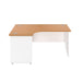One Panel Plus 1600mm x 1200mm Corner Desk DESKING TC Group 
