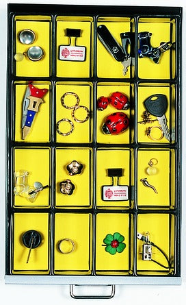 Optional A4 16 Compartment Tray - Black Storage TC Group 