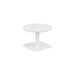 Pedestal base 600mm Coffee Table WORKSTATIONS TC Group White White 