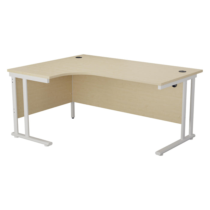Start Next Day Delivery 1600mm x 1200mm Corner Office Desk WORKSTATIONS > desks > home office desks > next day delivery desks TC Group 