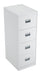 Steel 4 Drawer Filing Cabinet TALOS TC Group White 