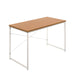 Ventus Heated Home Office Desk WORKSTATIONS TC Group Oak White 1200mm x 600mm